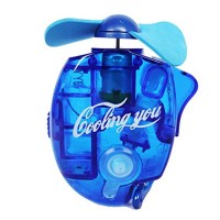 Handheld Fan  Inkach Mini Portable Pocket Fan Cooling Air Hand Held Battery Travel Blower Cooler Fan (Blue) - B073DVP9LL